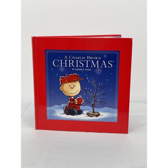 A Charlie Brown Christmas Hardcover Book Red Charles M. Schulz Kohls Cares - Picture 1 of 4